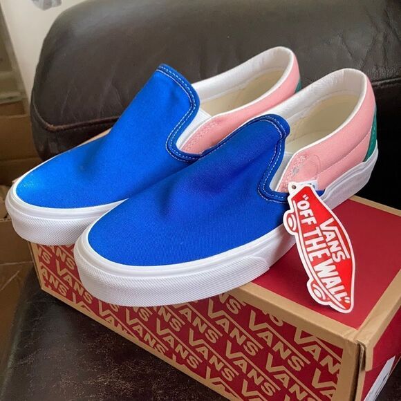 Vans Classic Slip On Colorblock - Picture 1 of 8